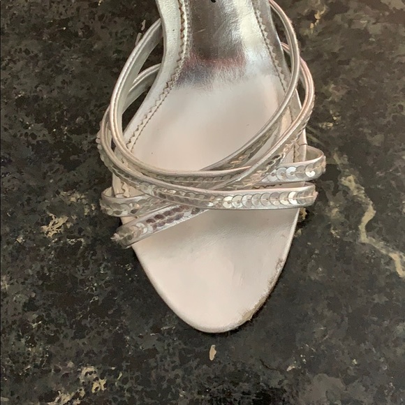 Sequin strappy sandals - Picture 4 of 6